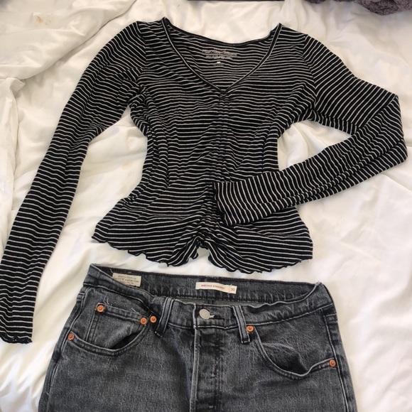 Hollister long sleeve striped top - Picture 4 of 4
